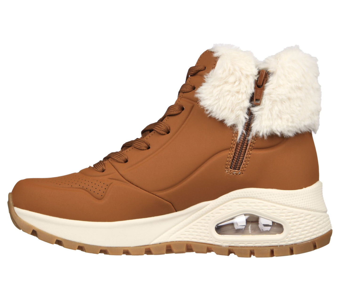 🇨🇭 Skechers Uno Rugged 🔥 Comfortable Winter Boot 🥶 🥾🧤 (Comfort & Elegance ✅)