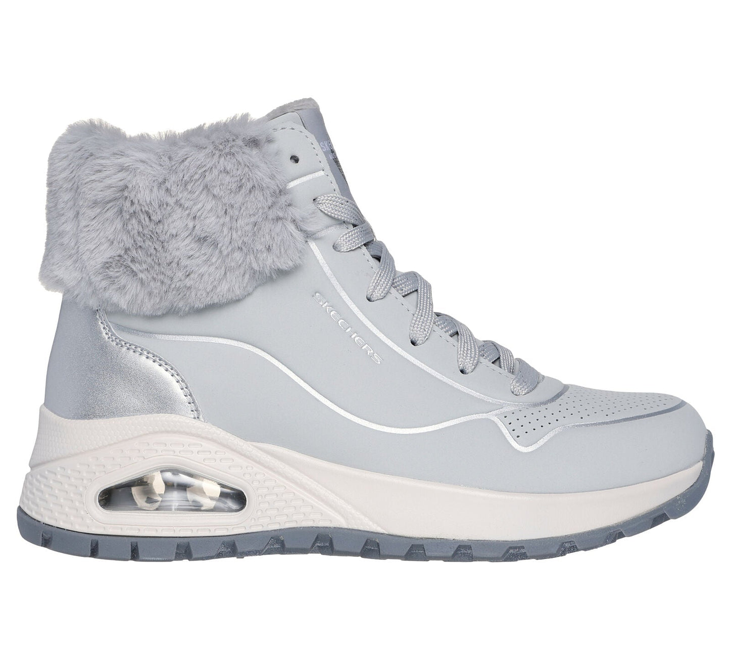 🇨🇭 Skechers Uno Rugged 🔥 Comfortable Winter Boot 🥶 🥾🧤 (Comfort & Elegance ✅)