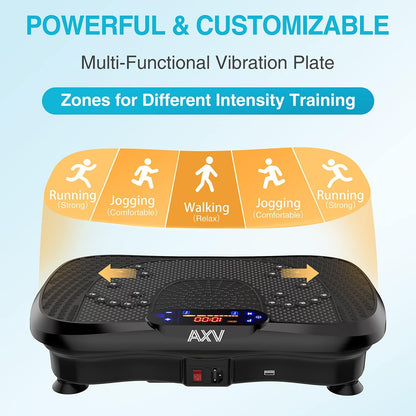 Vibrationsplattform AXV – Ganzkörpertraining und Fettverbrennung