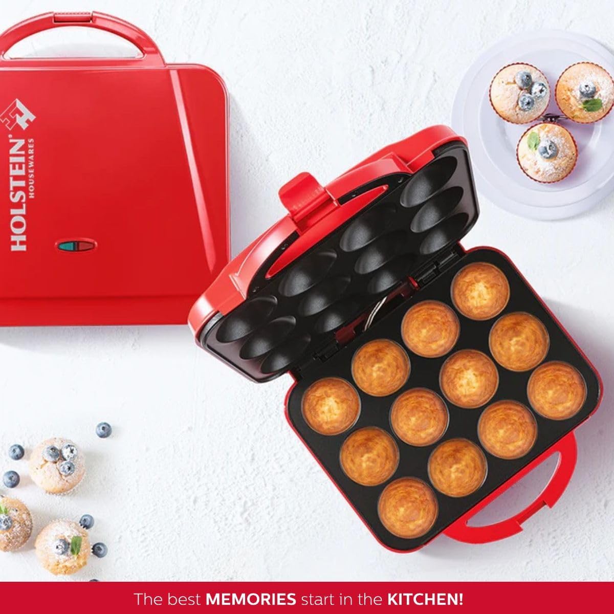 🧁 Schnelle Cupcakes Zuhause Backen – Holstein Cupcake Maker + GRATIS Rezeptbuch 📕 🎉