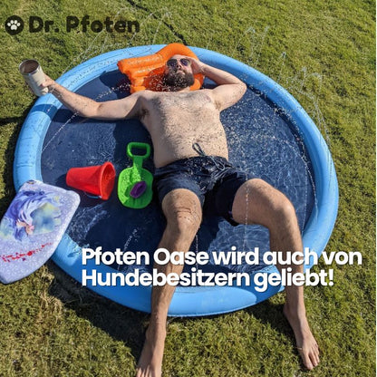 💧 PfotenOase™ - Erfrischende Wasserspielmatte für glückliche Hunde! 🐾