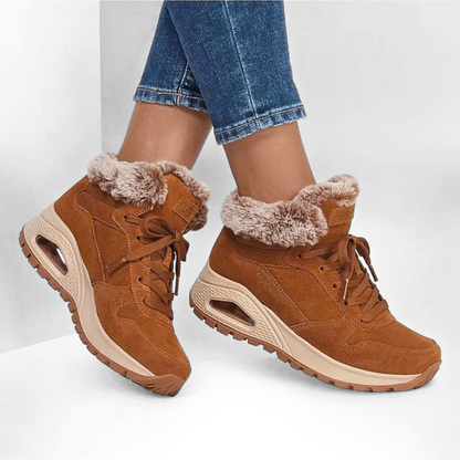 🇨🇭 Skechers Uno Rugged 🔥 Comfortable Winter Boot 🥶 🥾🧤 (Comfort & Elegance ✅)